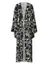 Diarrablu Sirene Kimono In Isla Noir