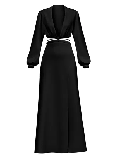 Diarrablu Sustainable Amal Dress In Black