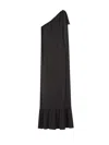 Diarrablu Sustainable Diago Dress In Solid Noir