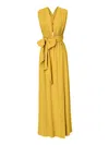 Diarrablu Sustainable Mailys Dress In Yellow