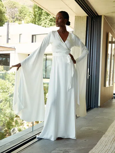 Diarrablu Sustainable Maya Dress In White