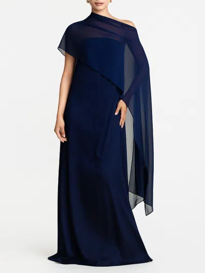 Diarrablu Tubi Ben Dress In Solid Navy
