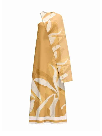 Diarrablu Tubi Dress In Yellow