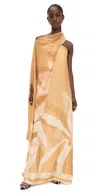 Diarrablu Tubi Dress Rocio Yellow In Yellow