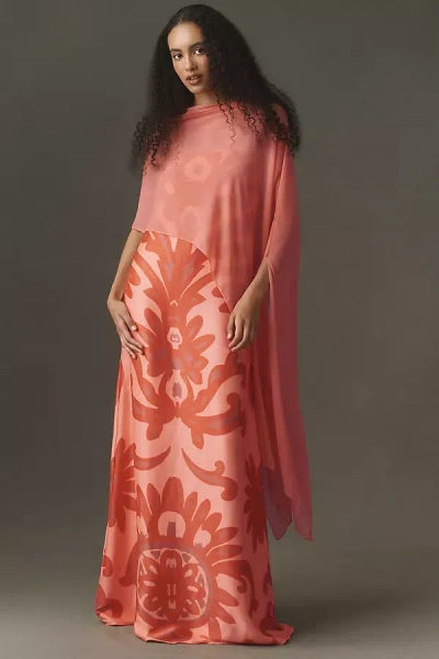 Diarrablu Tubi Twa Maxi Dress In Pink