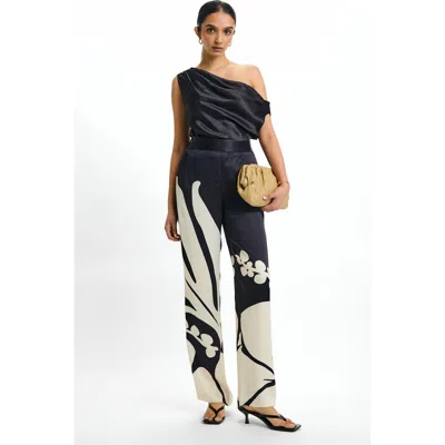 Diarrablu Ula Fsc® Viscose Tova Pants In Black