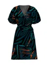 Diarrablu Yali Dress In Baol Teal