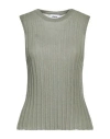 Diarte . Woman Top Military Green Size M Viscose