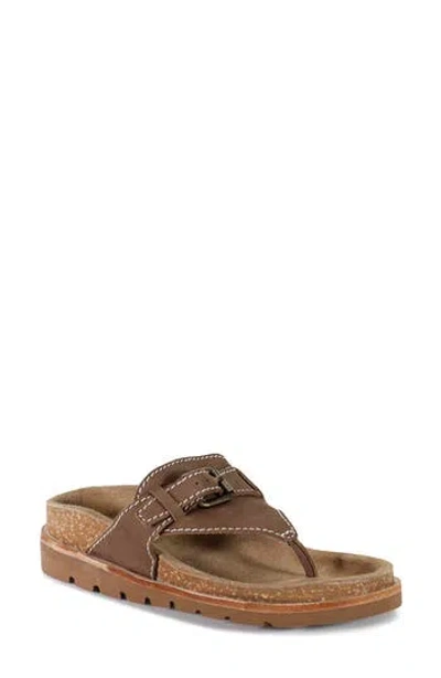 Diba True Beat Drop Sandal In Brown