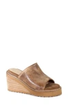 Diba True Cloud Fall Wedge Sandal In Brown