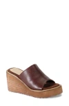 Diba True Cloud Fall Wedge Sandal In Brown