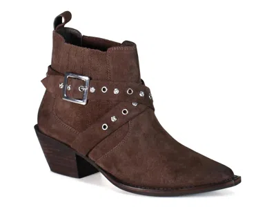 Diba True Funky Tune Bootie In Chocolate