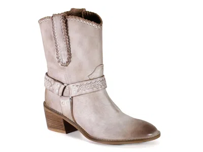 Diba True Glass Heart Western Bootie In Neutral