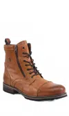 Diba True Men's Pool Side Leather Boots In Tan In Brown
