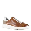 Diba True Men's Tim Ber Leather Lace-up Sneaker In Tan/white/taupe In Brown