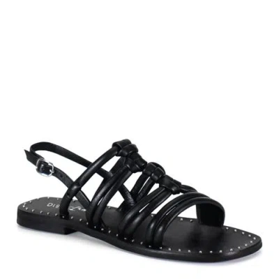 Diba True Mos Saic Knotted Tube Leather Sandal In Multi