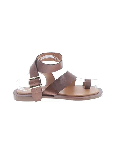 Pre-owned Diba True Sandals In Brown