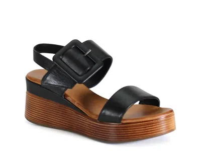 Diba True Seen It All Wedge Sandal In Black