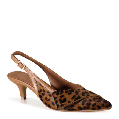 Diba True Settle Down Slingback Pump In Brown