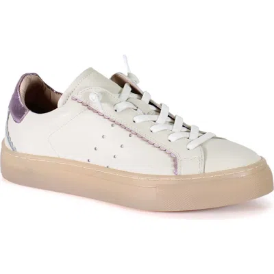 Diba True Shore Front Sneaker In Off White/lilac