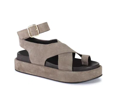 Diba True Sugar Fix Platform Sandal In Brown
