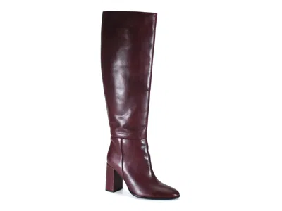 Diba True Text Back Boot In Burgundy