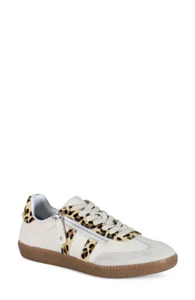 Diba True To Paz Genuine Calf Hair Sneaker In White