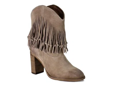 Diba True True Sky Western Bootie In Brown