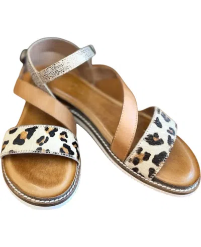 Diba True Women's Fiesta Time Sandals - Medium In Cheetah In Multi