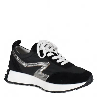 Diba True Women's Kind Mark Sneakers In Black/pewter