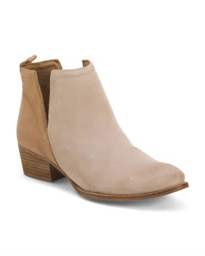 Diba True Women's Stop By Ankle Booties In Sand In Blue