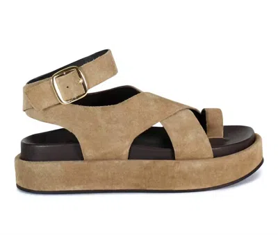Diba True Sugar Fix Platform Sandal In Brown