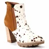 Diba True Women's Villa Nella Boots In White/black In Multi