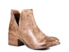 Diba True Work Nerd Vintage Leather Bootie In Brown