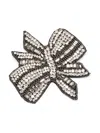 Dice Kayek Bow Brooch In Multi