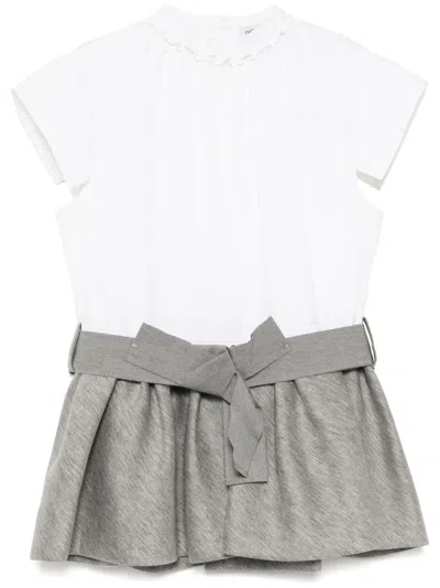 Dice Kayek Bow-detail Blouse In Grey