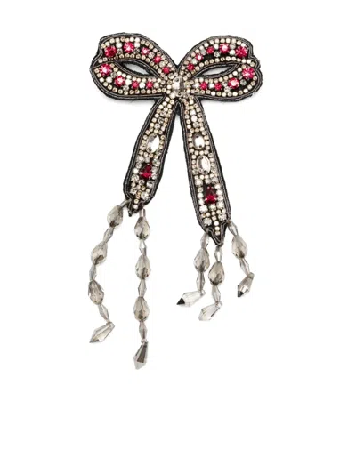 Dice Kayek Crystal-embellished Brooche