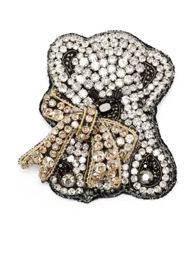 Dice Kayek Crystal-embellished Pin