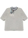 DICE KAYEK CRYSTAL-EMBELLISHED T-SHIRT