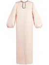 Dice Kayek Embellished Maxi Dress In Pink