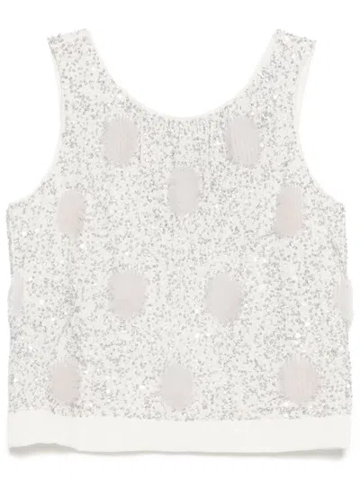 DICE KAYEK EMBELLISHED SPARKLE BLOUSE