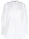 Dice Kayek Embroidered Cotton Blouse In White