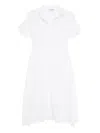 Dice Kayek Embroidered Cotton Midi Dress In White