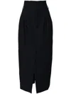 Dice Kayek High Waist Pencil Skirt In 蓝色