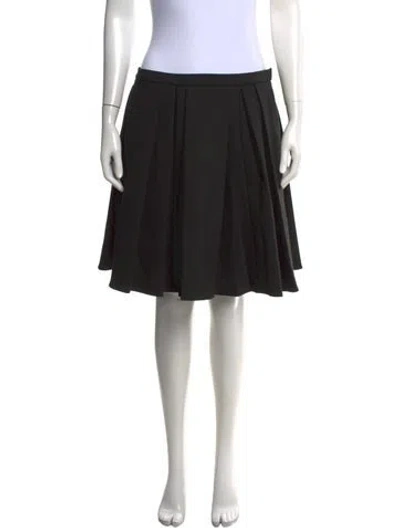 Pre-owned Dice Kayek Midi Length Skirt In Green
