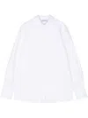 Dice Kayek Pointed-collar Cotton Shirt In White