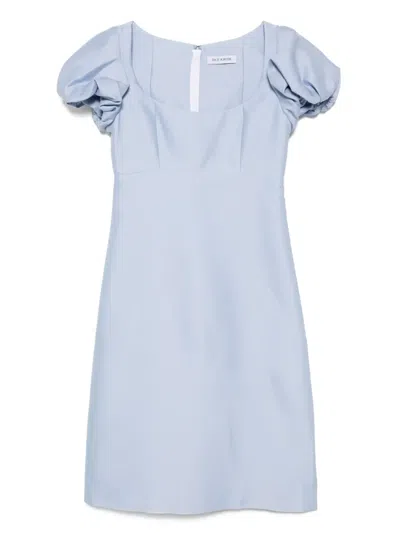 Dice Kayek Short Sleeves Midi Dress In Blue