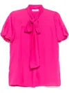 Dice Kayek Slik Blouse In Pink