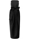 DICE KAYEK STRAPLESS BOW-DETAIL GOWN DRESS