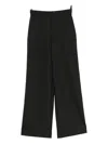 Dice Kayek Wool Trousers In Black